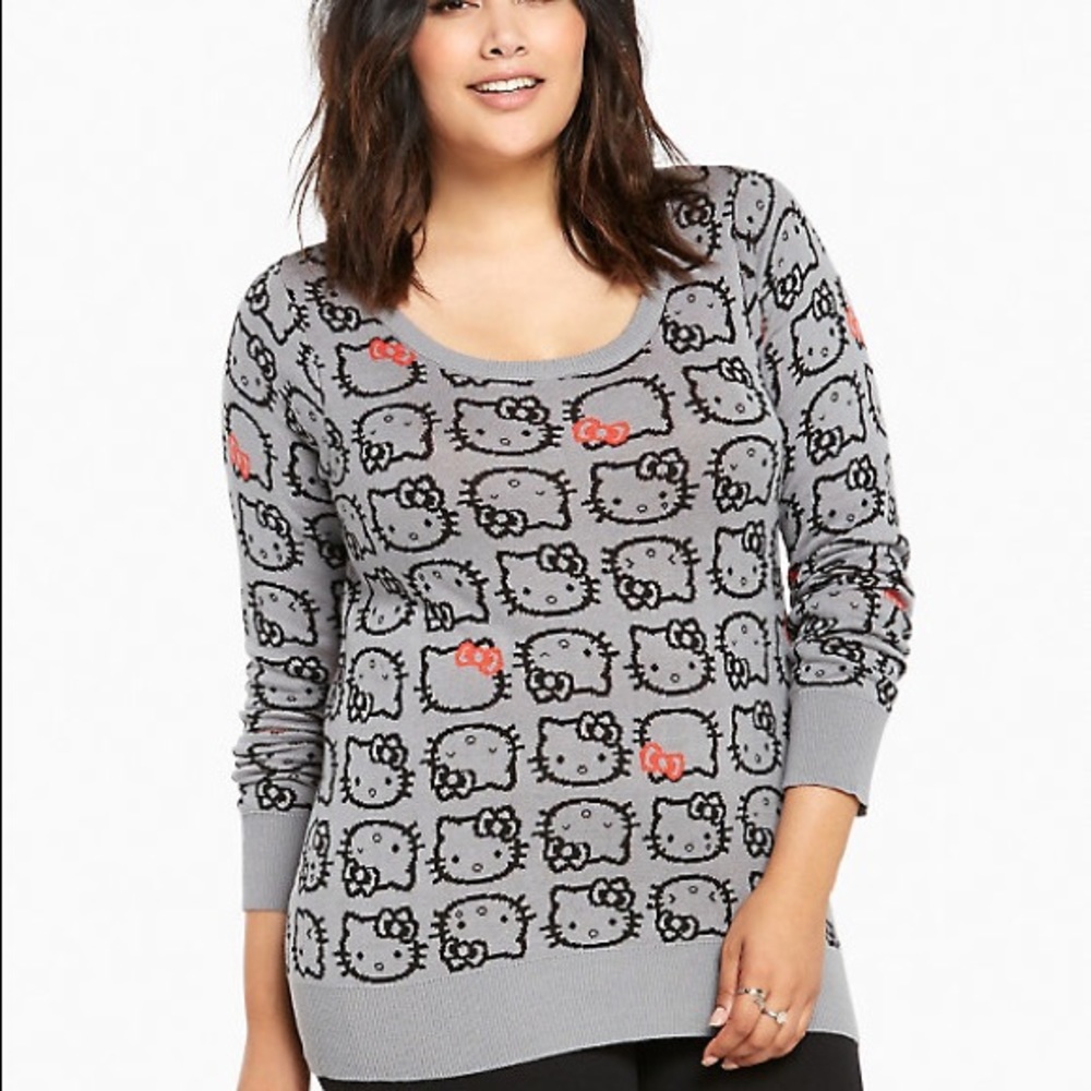 Torrid/Sanrio Hello Kitty Collab Sweater - Sz 1